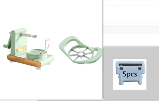 Hand-cranked Multifunctional  Peeler Machine Home Peeler Cutter Kitchen Slicer Tools With Gadgets Fruit  Corer Kitchen Gadgets - Glamour gadget04
