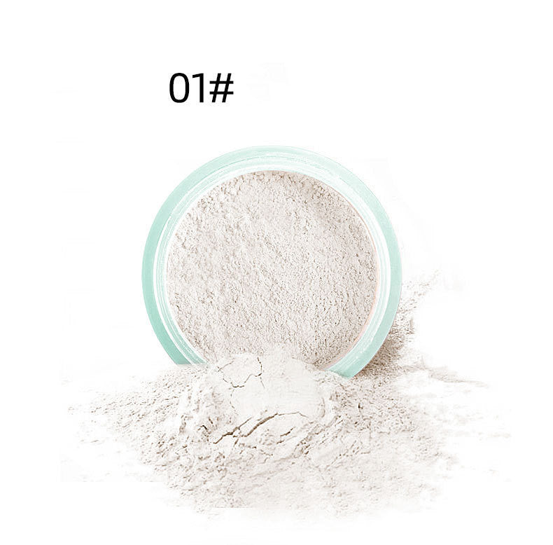 LaMeiLa Loose Powder Loose Powder Mineral Loose Powder Invisible Pores Natural Concealer Finishing Powder - Glamour gadget04
