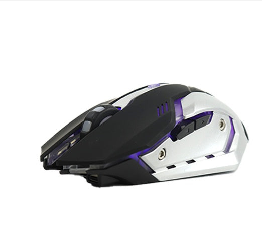 Wireless Charging Silent Gaming Mouse Machinery - Glamour gadget04