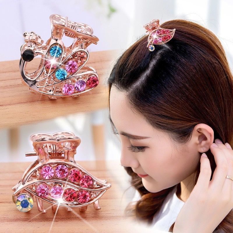 Butterfly Clasp Hair Jewelry Hairpin - Glamour gadget04